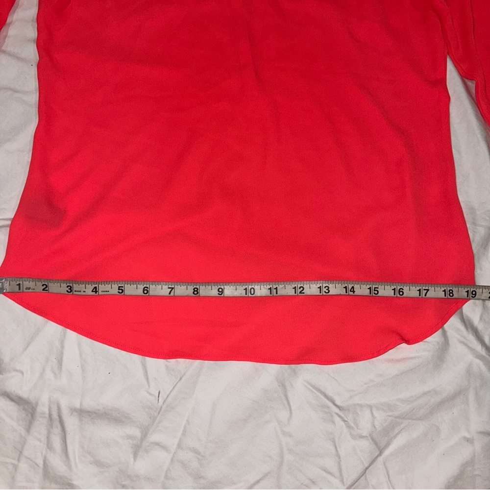 Express Red Button Down - Picture 8 of 10